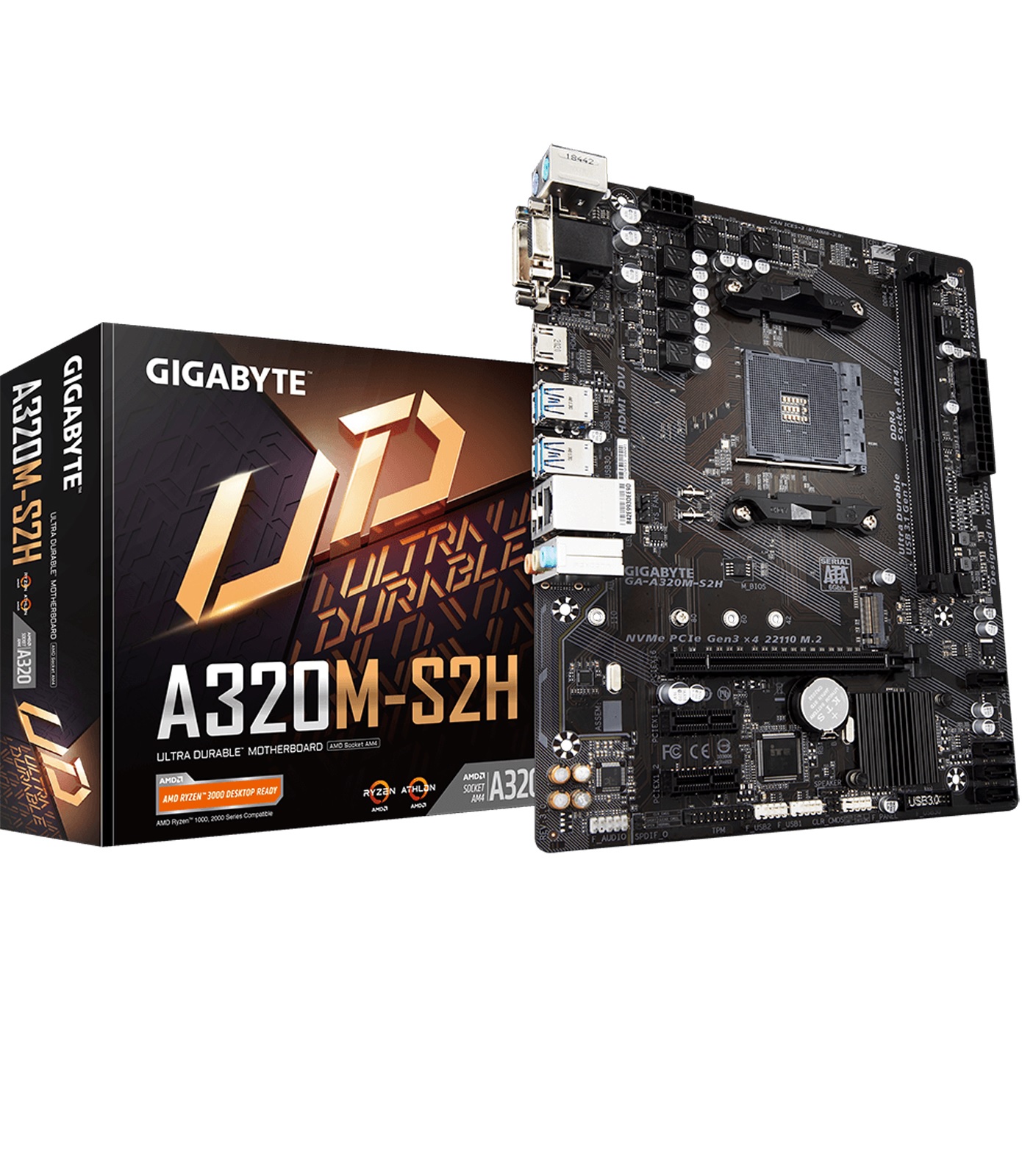 Motherboard Gigabyte Ga-a320m-s2h