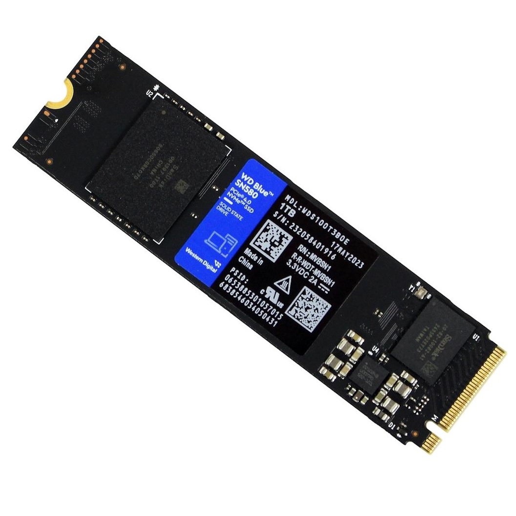 Disco Solido Ssd Wd 1tb Blue Sn580 M2 Nvme Pci 4.0