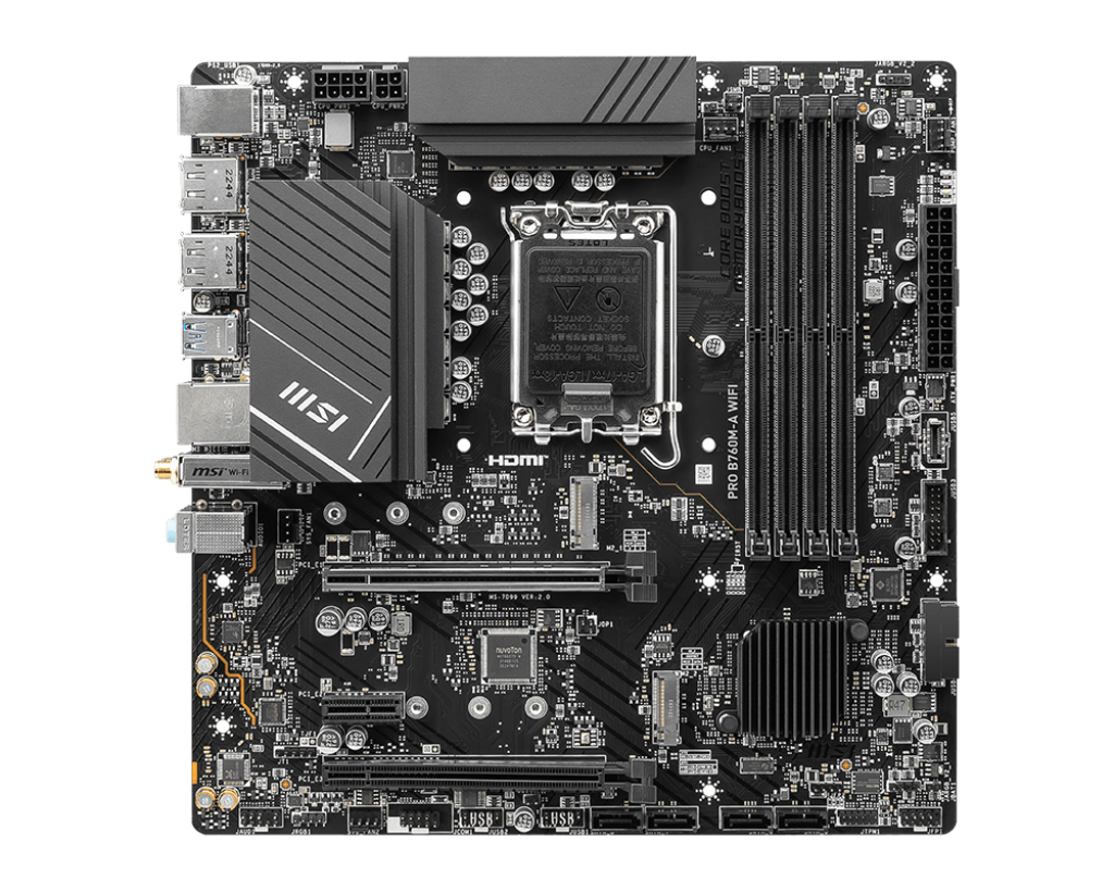 Mother Msi B760m-a Pro Wifi Ddr5 Lga 1700