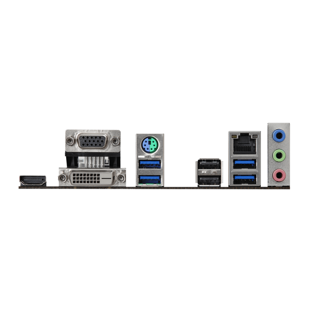 ASRock Scheda Madre H510M-HVS LGA1200, M-ATX, Supporto RAM DDR4 3200MHz, USB 3.2, SATA3 - 4