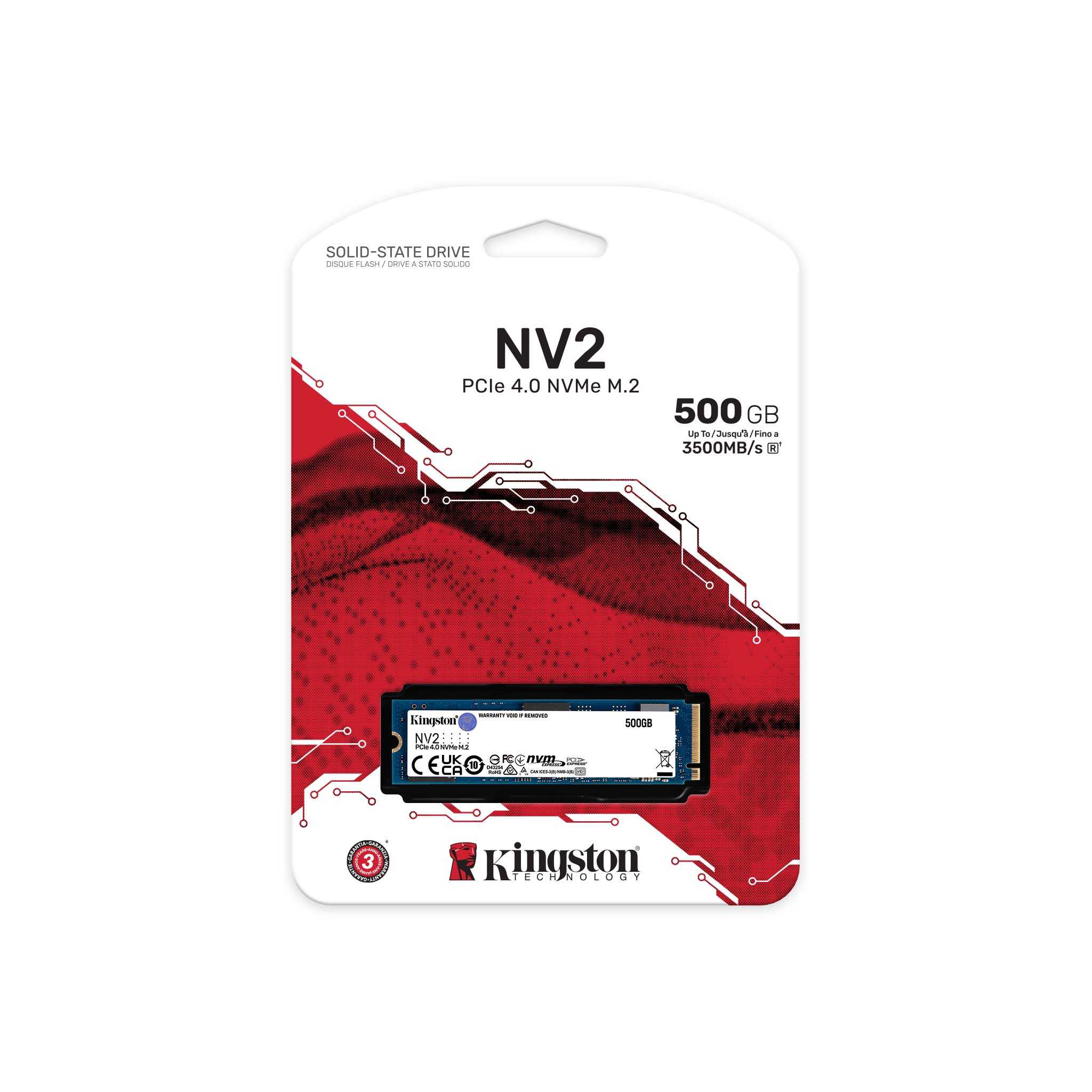 Disco Solido Ssd 500gb Kingston Nvme M2 Gen4