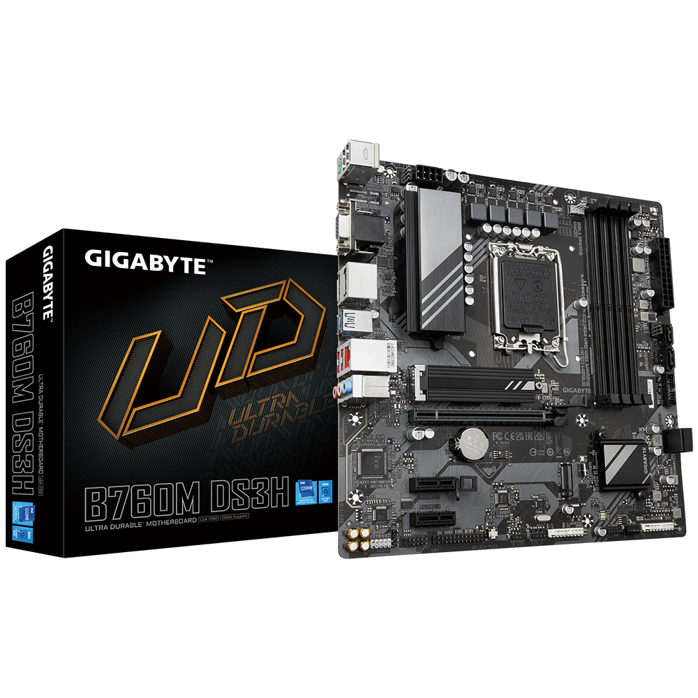 Mother Gigabyte B760m Ds3h Lga1700 Ddr5