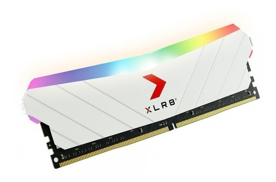 Memoria Pny Xlr8 Epic-x White Ddr4 Rgb 16gb (1x16) 3200mhz