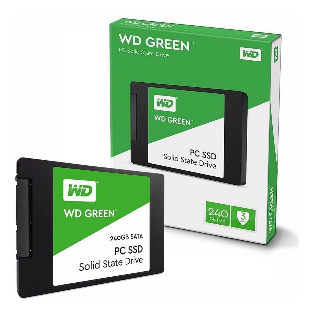 Disco Solido Ssd Wd 240 Gb Green Sata