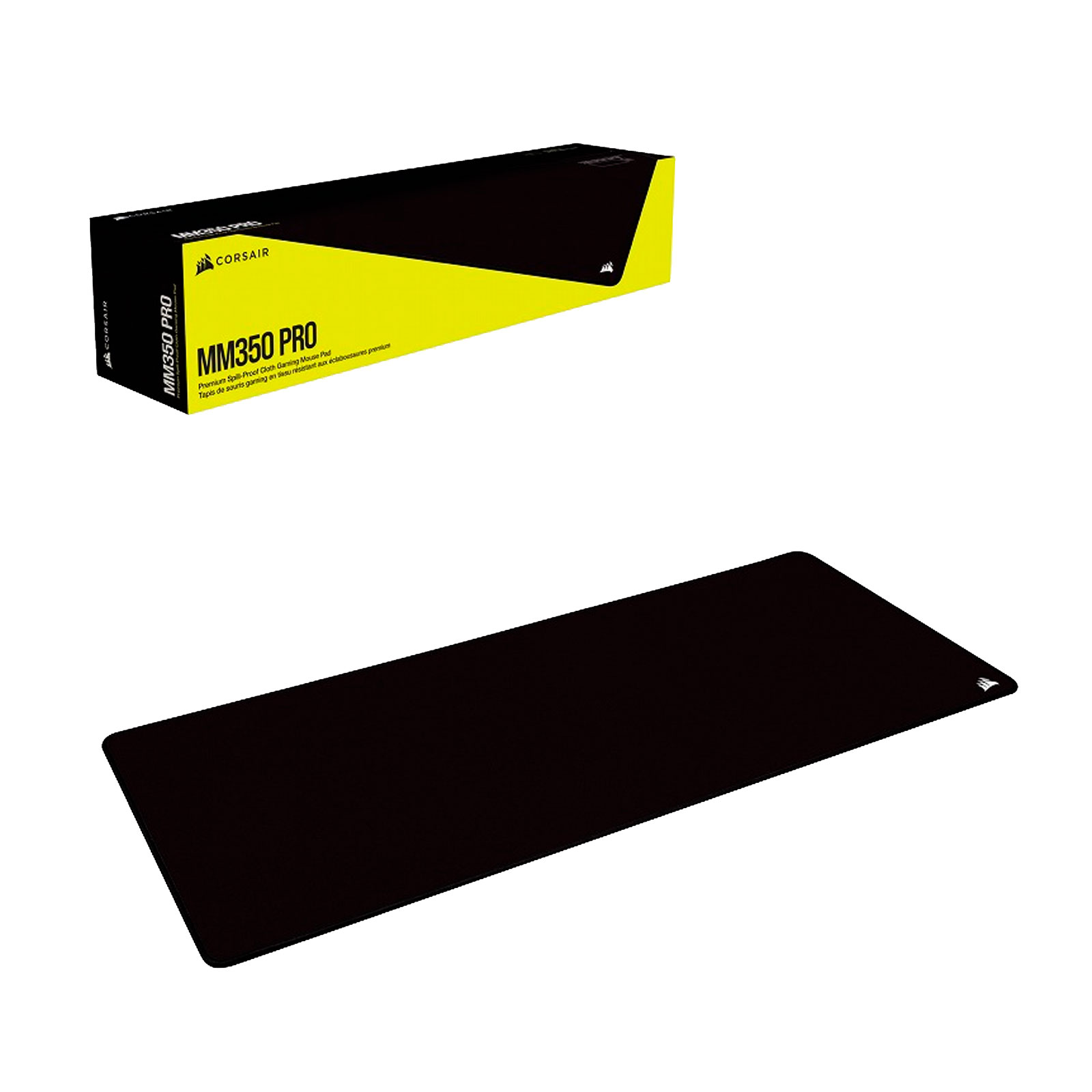 Mouse Pad Corsair Mm350 Pro Premium Anti-derrames Xl Black