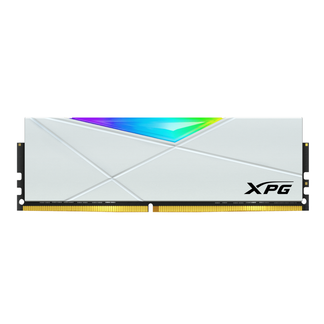 Memoria Adata Spectrix D50 White Ddr4 Rgb 8gb (1x8) 3200mhz