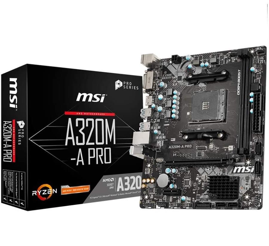 Mother Msi A320m-a Pro Am4 Ddr4