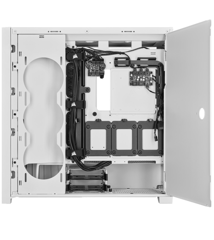 Gabinete Corsair Icue 5000x Rgb Tg White