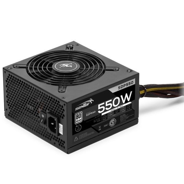 Fuente Sentey 550w 80+ Plus White
