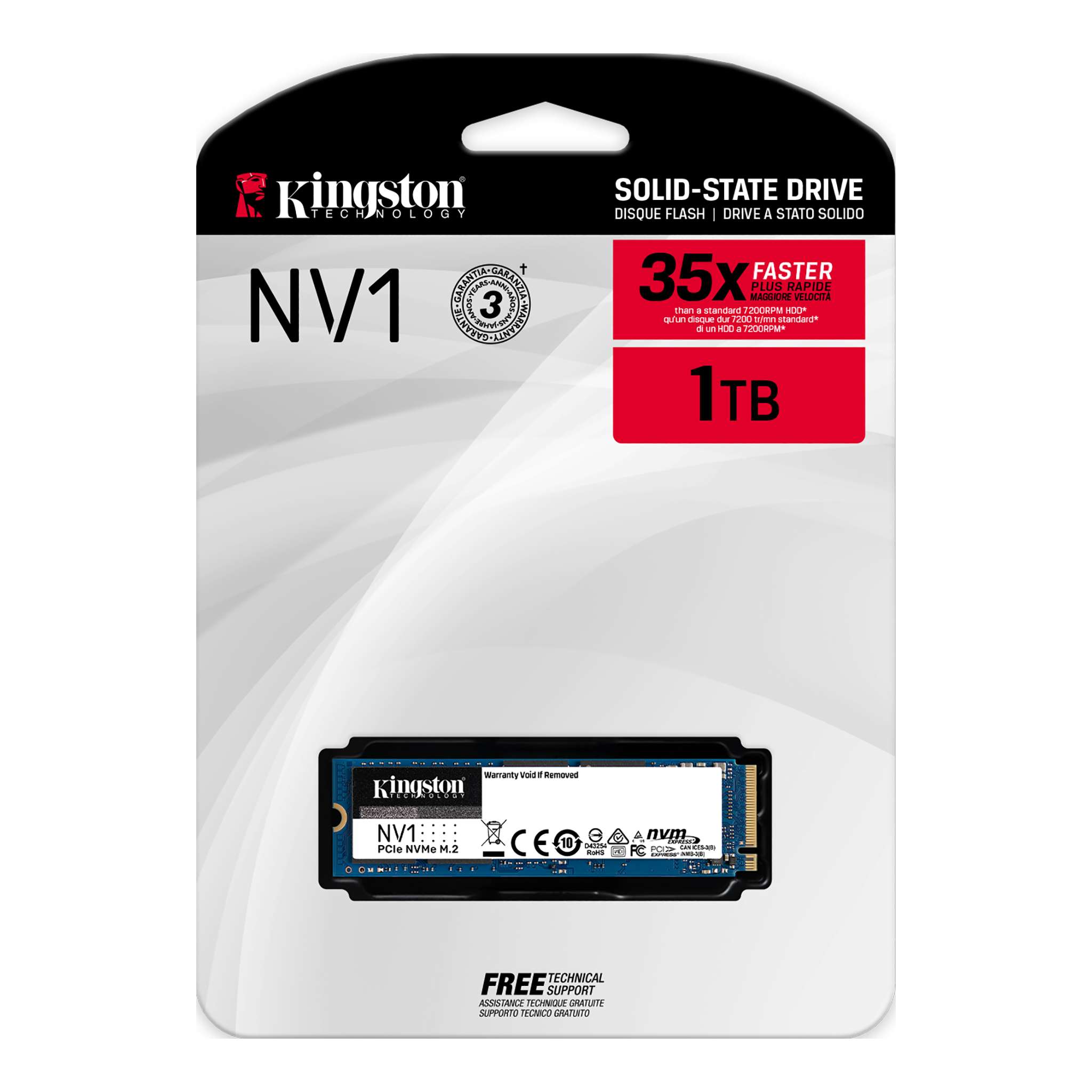 Disco Solido Ssd 1tb Kingston Nvme Gen4