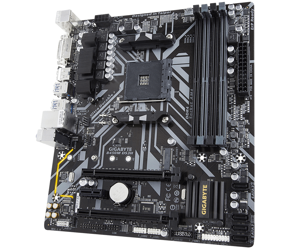 Motherboard Gigabyte B450m Ds3h