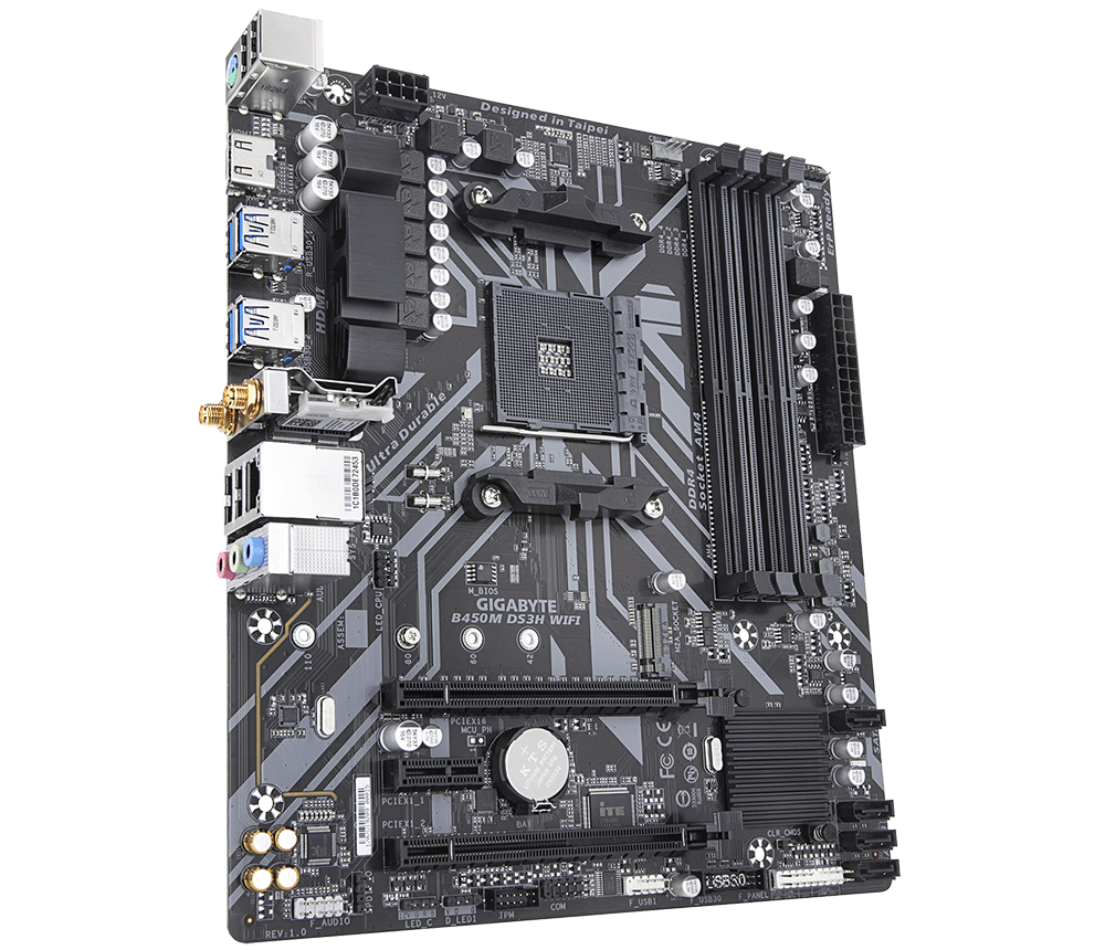 Motherboard Gigabyte B450m Ds3h Wifi