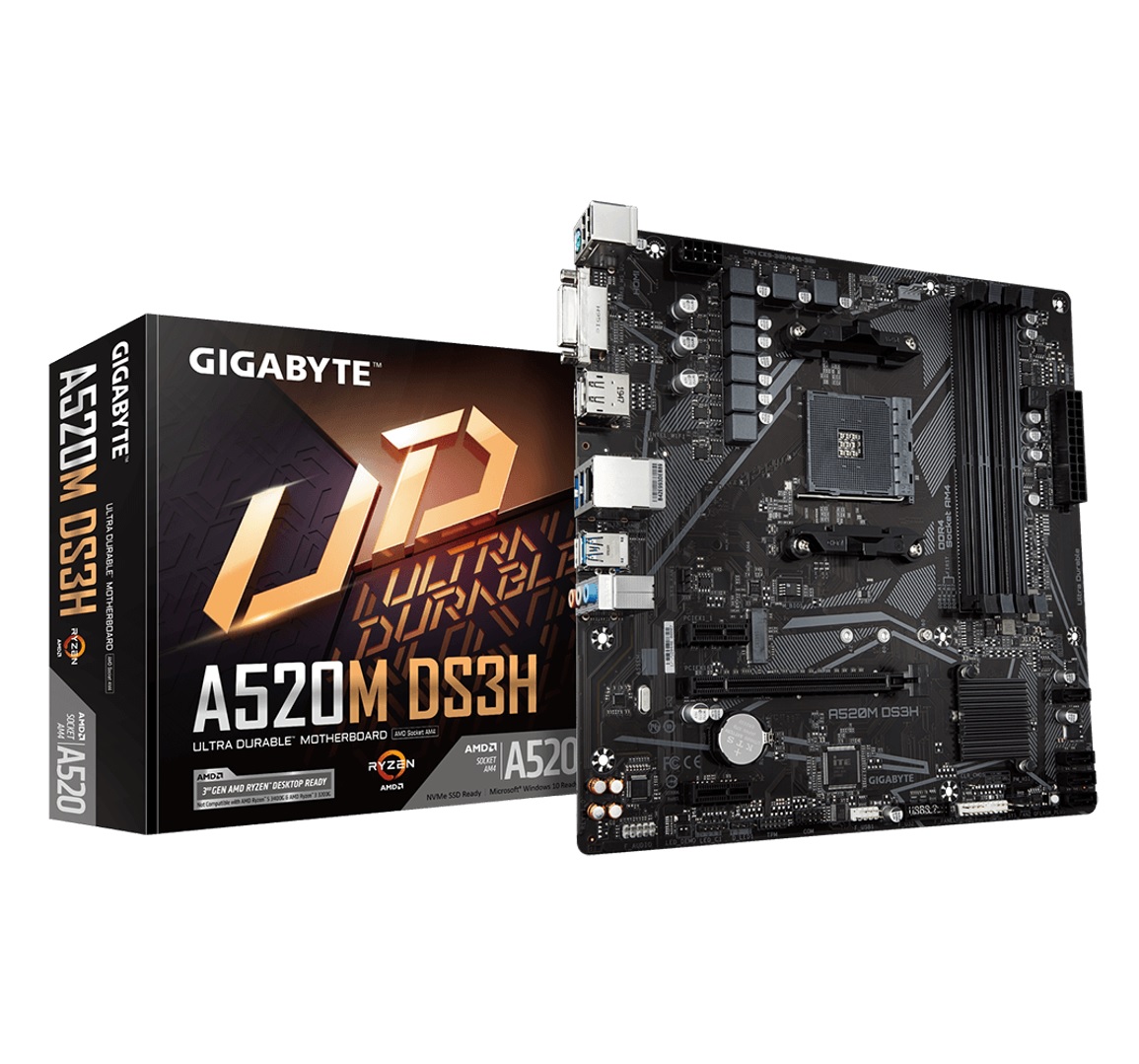 Motherboard Gigabyte A520m Ds3h