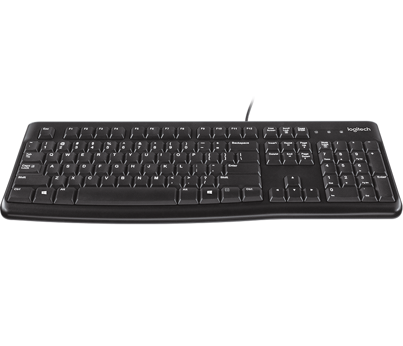 Teclado+mouse Logitech Mk120 Black