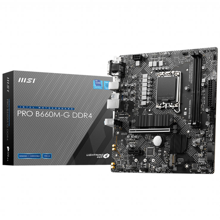 Motherboard Msi Pro B660m-g Ddr4