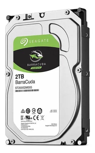 Disco Rigido Hdd Seagate 2tb Sata Iii 256mb Barracuda 7200 Rpm