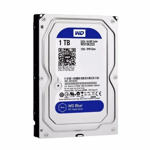 Disco Rigido Hdd Western Digital 1tb Sata Iii 64mb Blue