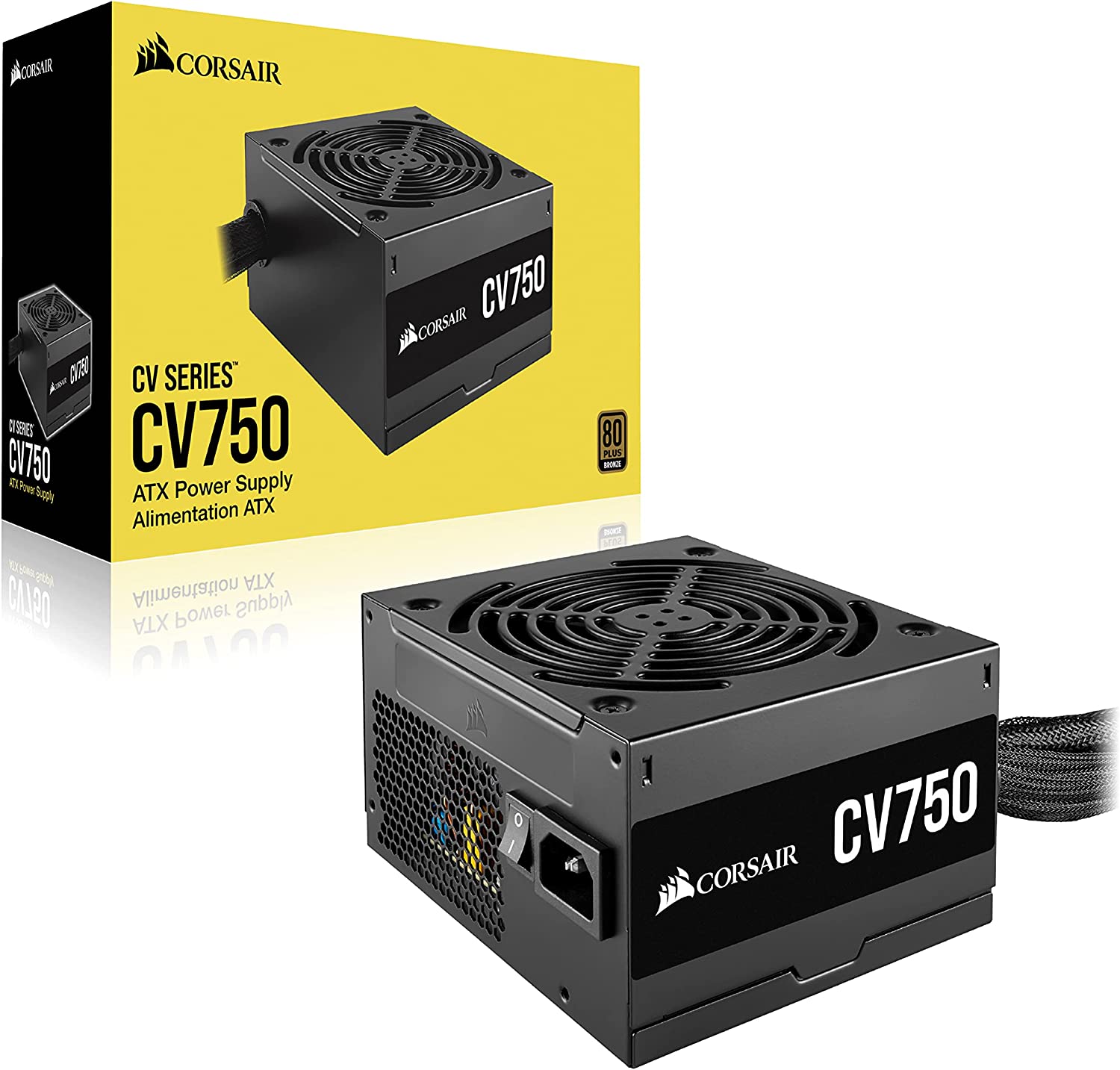 Fuente Corsair Cv750w 80+ Bronce