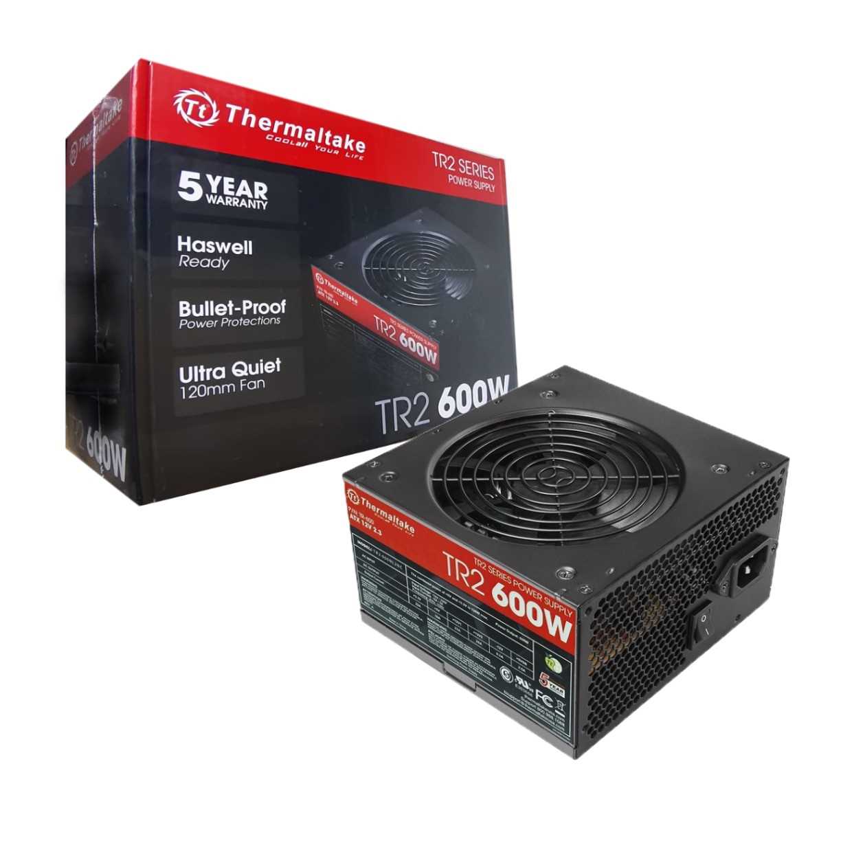 Fuente Thermaltake 600w Tr2 Gaming