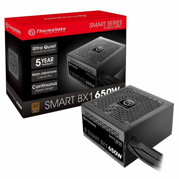 Fuente Smart Bx1 650w - 80 Plus Bronze