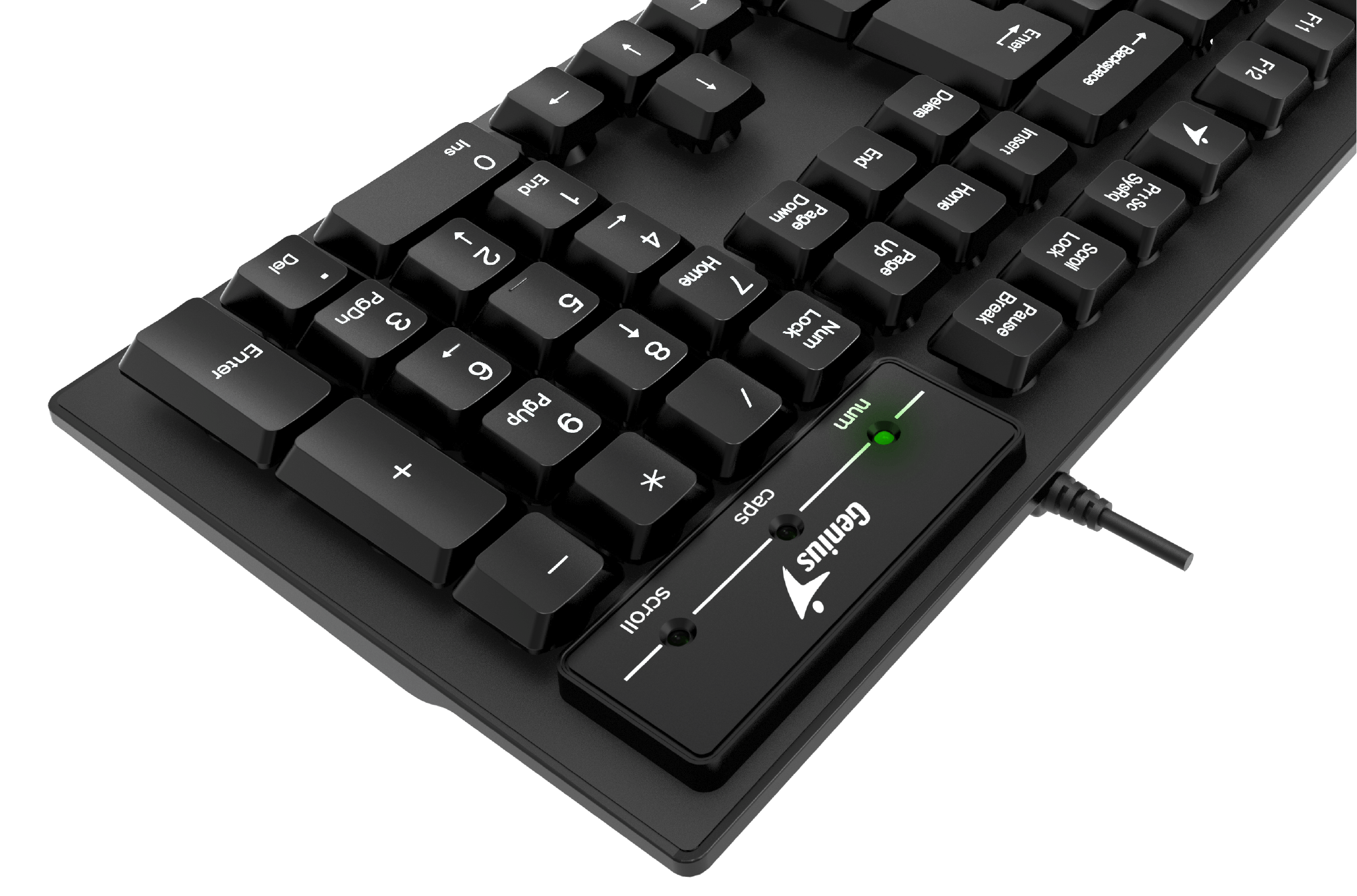 Teclado Genius Smart Kb-102 Black Usb