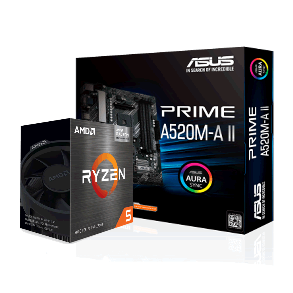 COMBO ACTUALIZACION AMD RYZEN 5 5600G  A520M