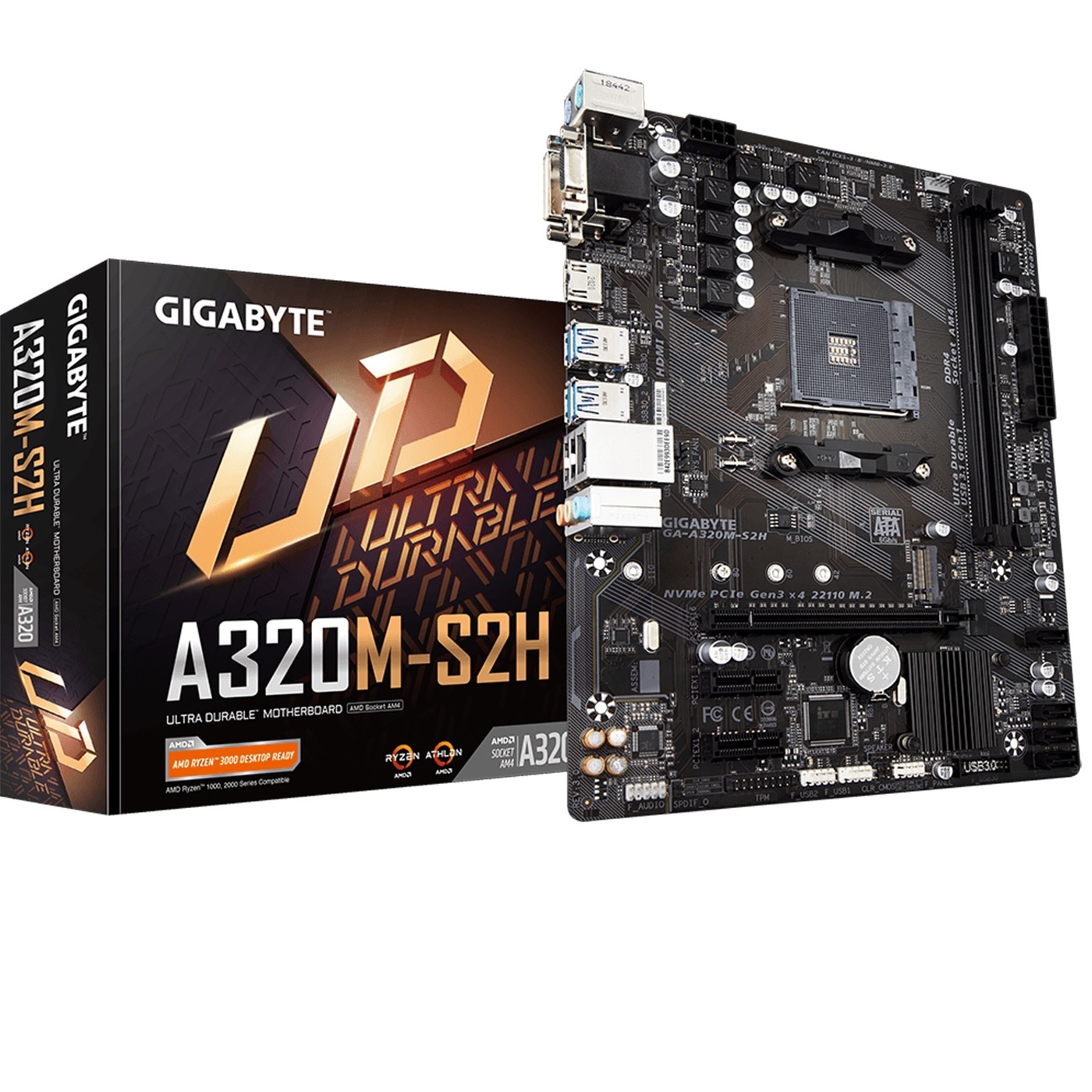Motherboard Gigabyte Ga-a320m-s2h