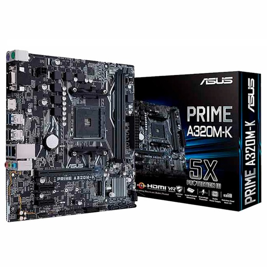 Motherboard Asus Prime A320m-k Am4