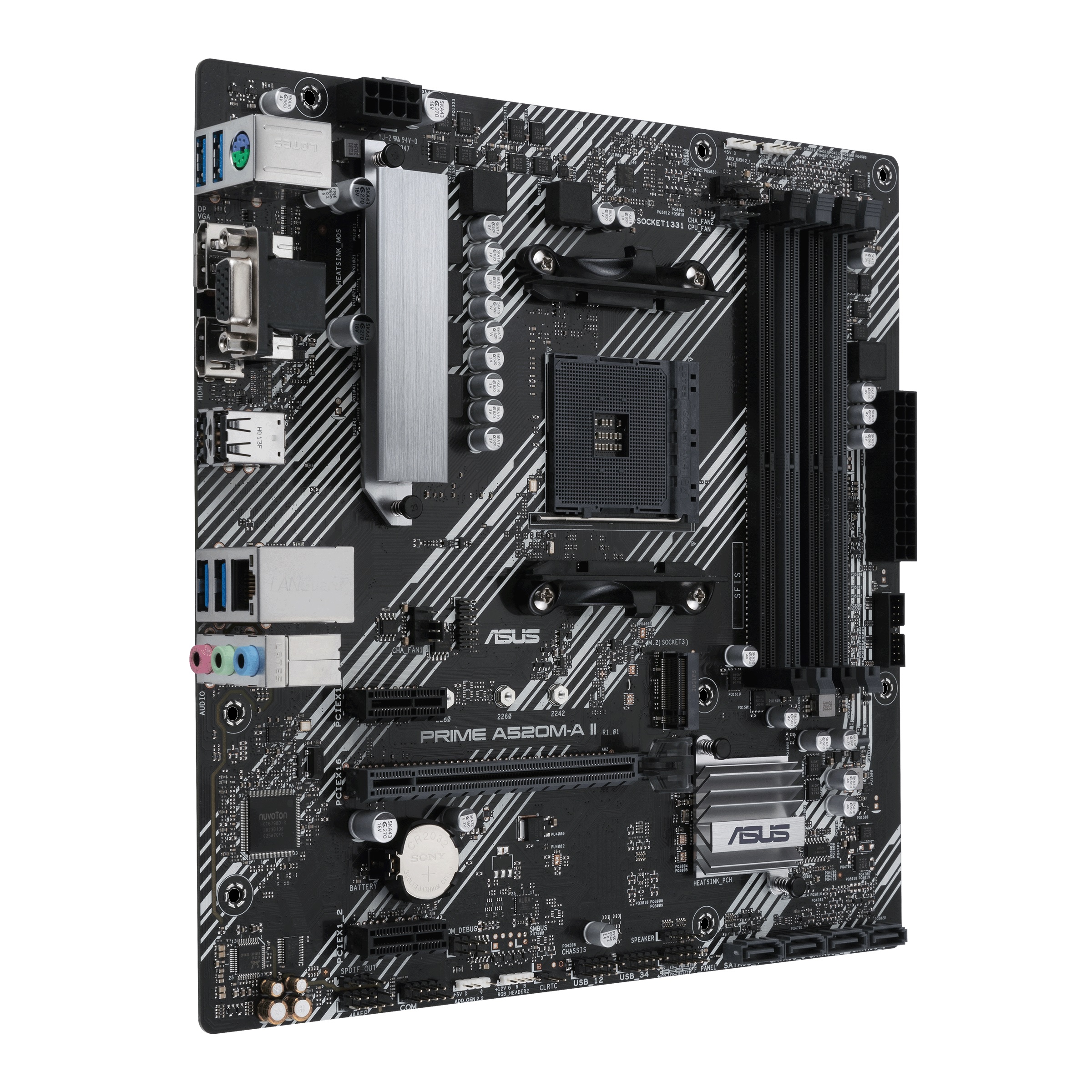 Mother Asus Prime A520m-a Ii-csm Am4 Ddr4
