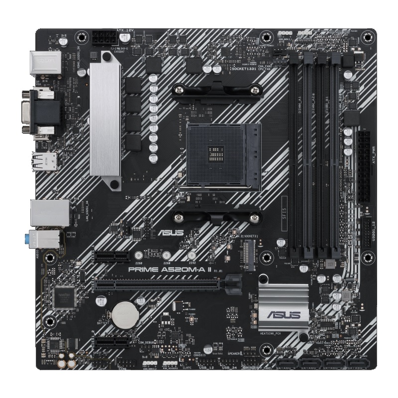 Mother Asus Prime A520m-a Ii-csm Am4 Ddr4