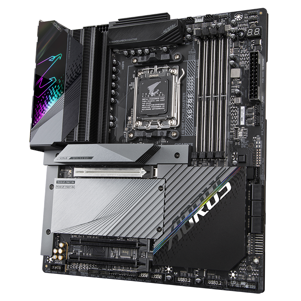 Mother Gigabyte X670e Aorus Master Am5 Ddr5