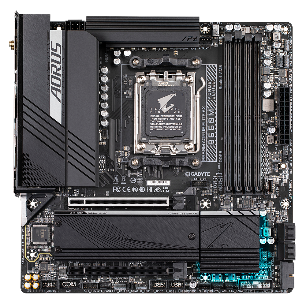 Mother Gigabyte B650m Aorus Elite Ax Am5 Ddr5