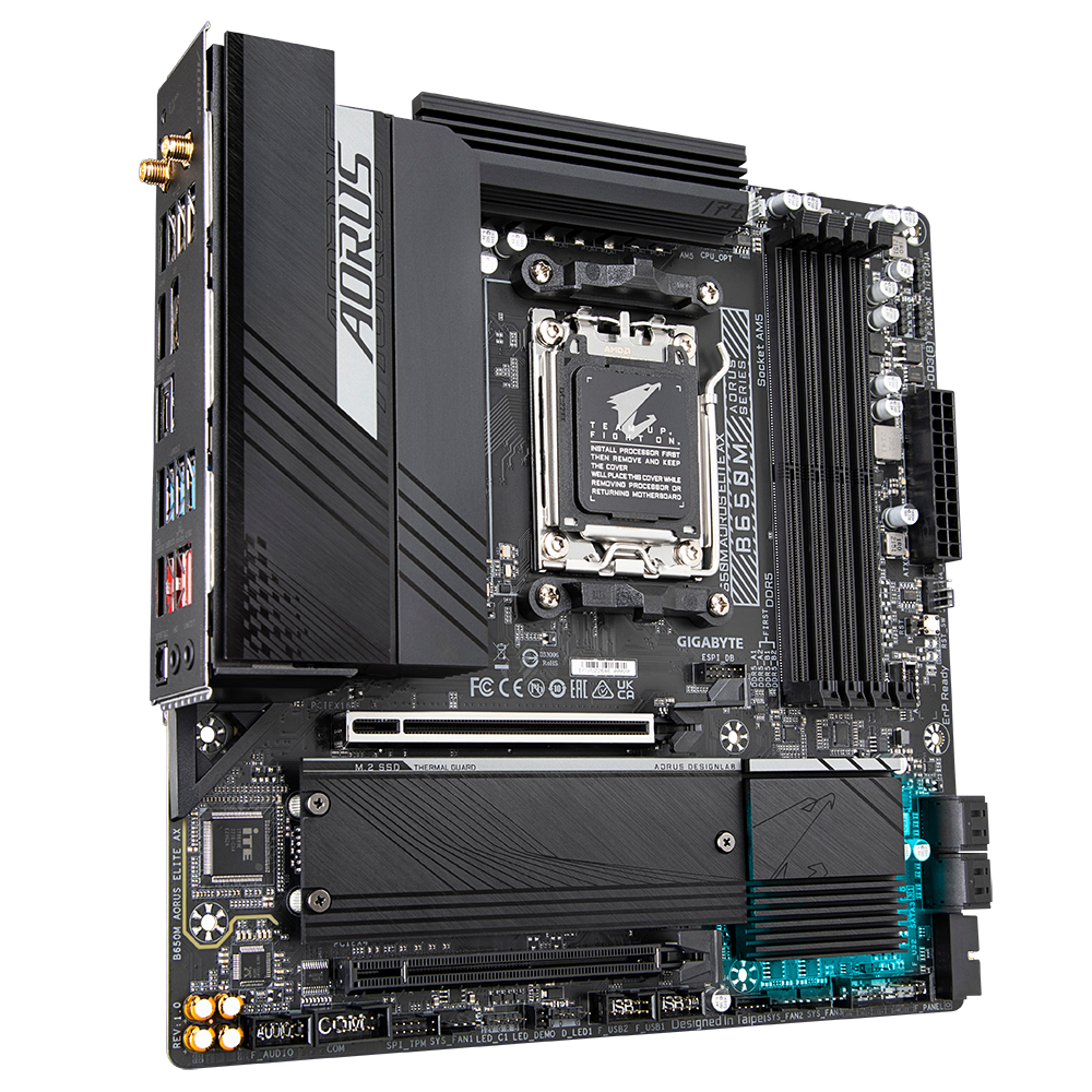Mother Gigabyte B650m Aorus Elite Ax Am5 Ddr5