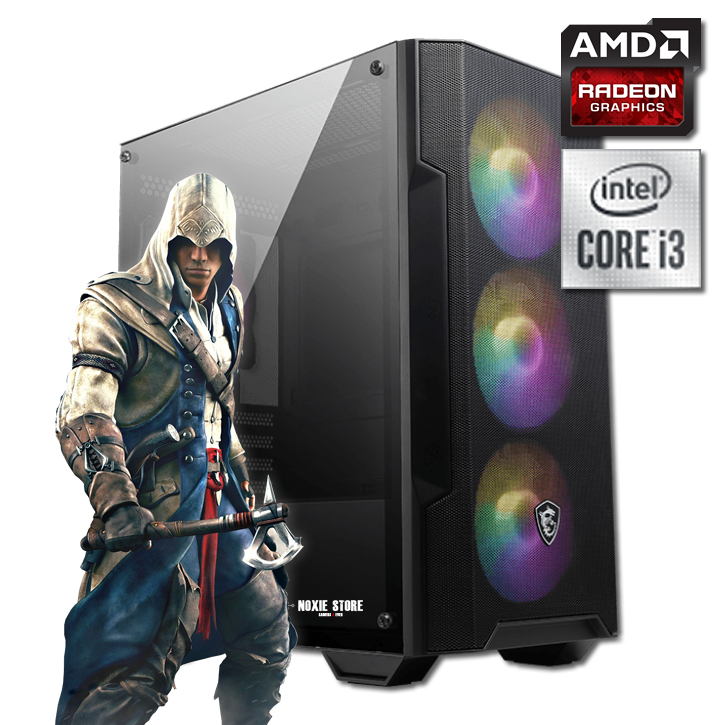 Pc Gamer Intel I3 10105f | 16 Gb | 1 Tb Ssd | Rx 6500 Xt