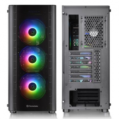 Gabinete V250 Tg Argb Air Black