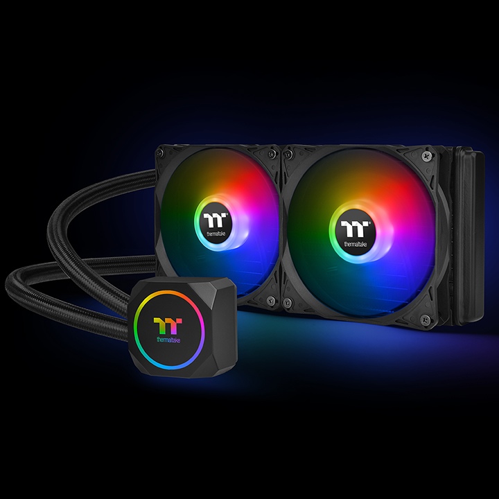 Water Cooling Tt Th240 Argb Sync Aio 240mm Black