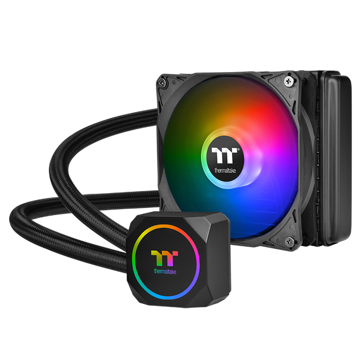 Water Cooling Tt Th120 Argb Sync Aio 120mm Black