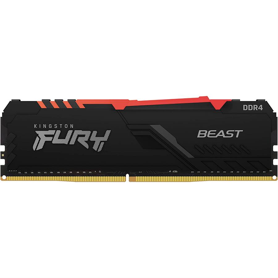 Memoria Kingston Fury Beast Ddr4 Rgb 8gb (1x8) 3200mhz
