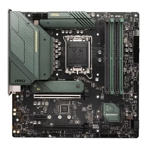 Mother Msi Mag B660m Bazooka Lga1700 Ddr4