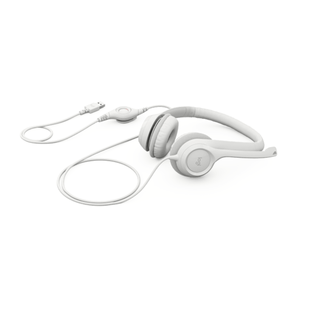Auricular C-microfono Logitech H390 White