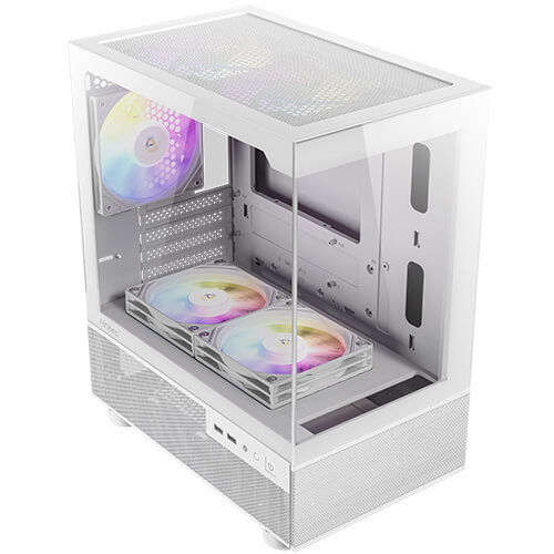 Gabinete Antec Cx200m Elite White Rgb 5x120mm Rgb Fans Vidrio Templado 270