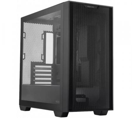 Gabinete Asus A21 Mesh Vidrio Templado Black