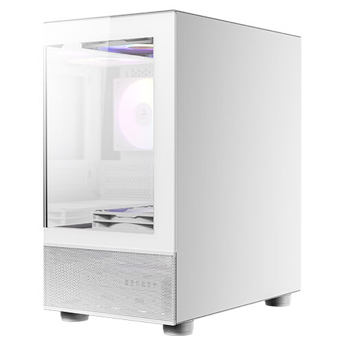 Gabinete Antec Cx200m Elite White Rgb 5x120mm Rgb Fans Vidrio Templado 270