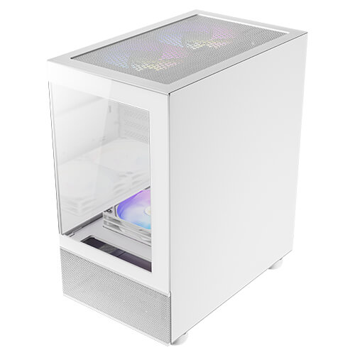 Gabinete Antec Cx200m Elite White Rgb 5x120mm Rgb Fans Vidrio Templado 270
