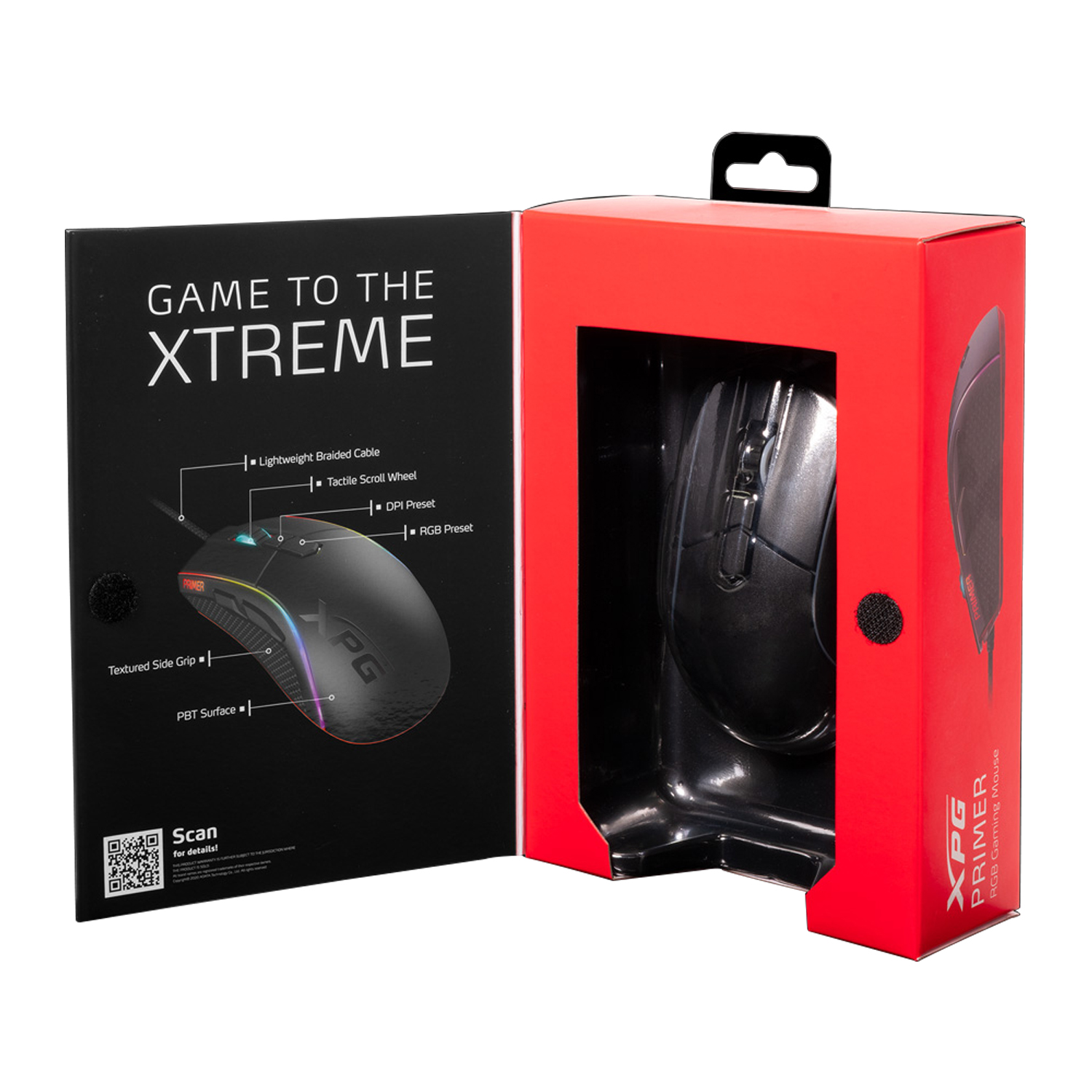 Mouse Xpg Primer Rgb 12000 Dpi