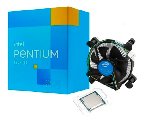 Microprocesador Intel Pentium Gold G6405 Dcore 4m 4.1ghz S1200