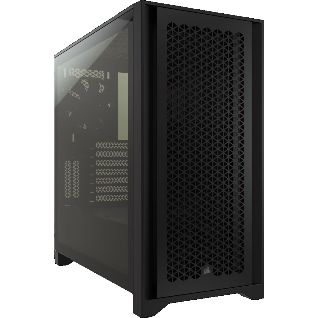 Gabinete Corsair 4000d Airflow Tg Mid-tower Atx Black