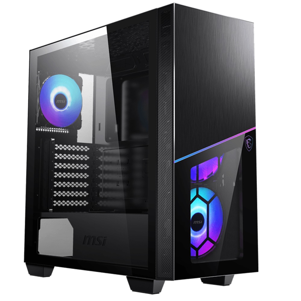 Gabinete Msi Mpg Sekira 100r Mid-tower Fan Front Rgb X3 - Back Rgb X1
