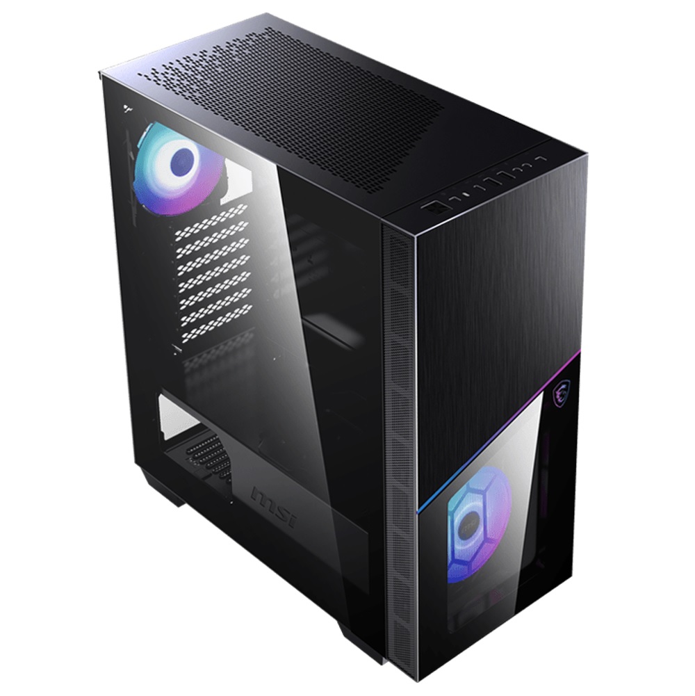 Gabinete Msi Mpg Sekira 100r Mid-tower Fan Front Rgb X3 - Back Rgb X1