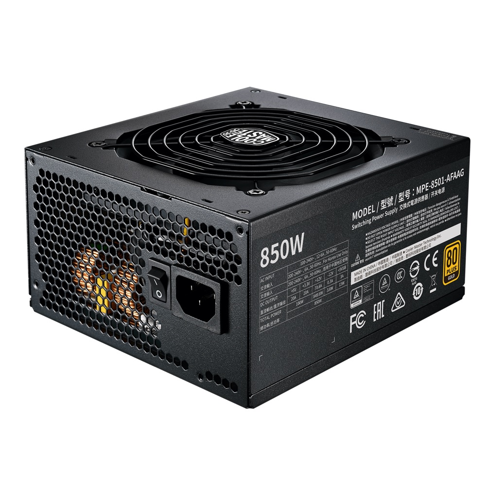 Fuente Coolermaster 850w Gold Full Modular